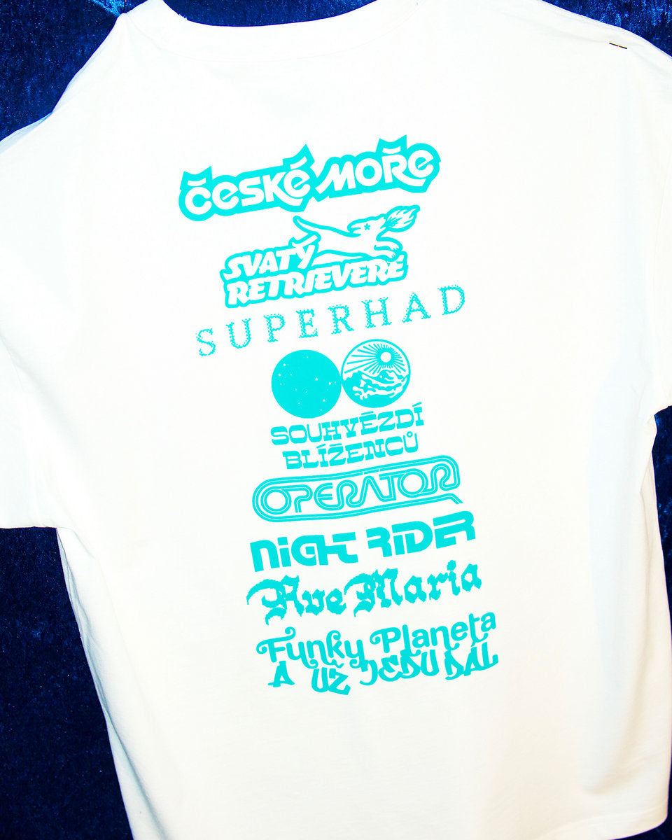Tričko ČESKÉ MOŘE / surf green